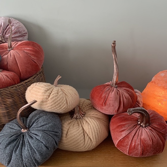 Handmade Velvet Pumpkin - Picture 9 of 9